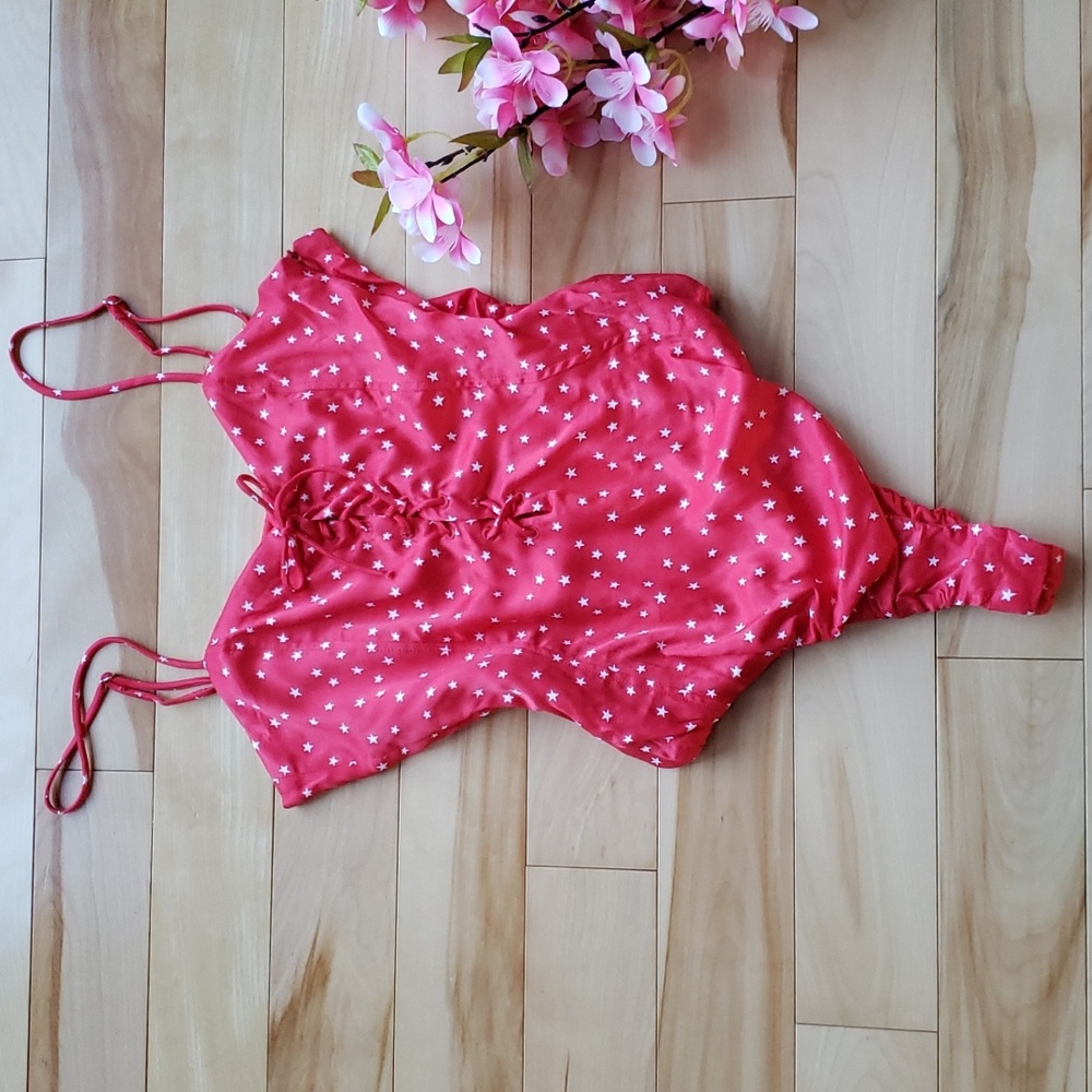 ZARA Red bodysuit